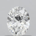 0.50ct Oval Lab Grown Diamond (Colour E, Clarity VS2, IGI Certified)