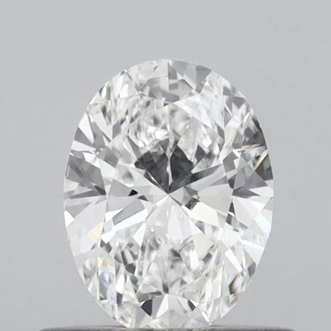 0.50ct Oval Lab Grown Diamond (Colour E, Clarity VS2, IGI Certified)
