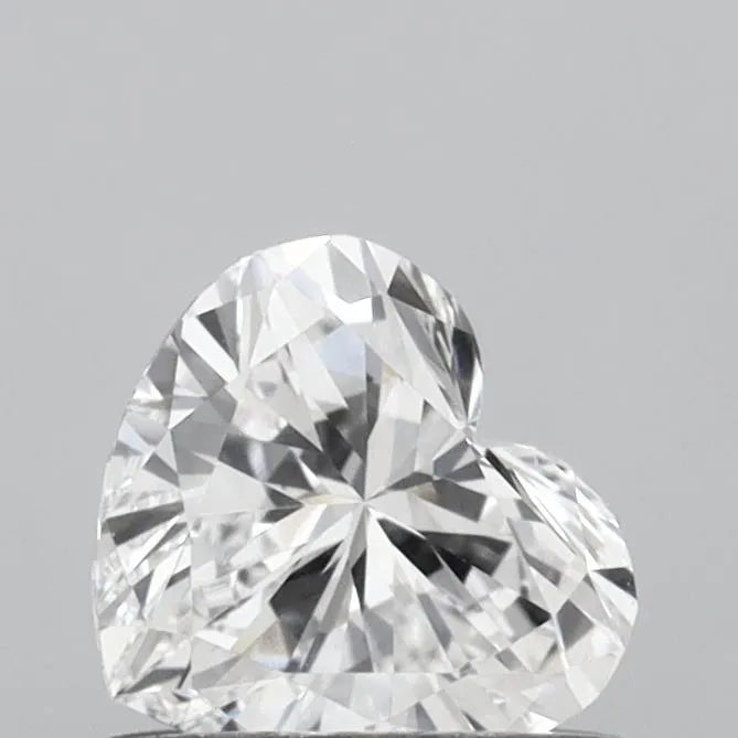 0.52ct Heart Lab Grown Diamond (Colour D, Clarity VS1, IGI Certified)