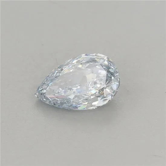 0.52ct Pear Lab Grown Diamond (Colour Fancy Light Blue, Clarity VVS1, IGI Certified)