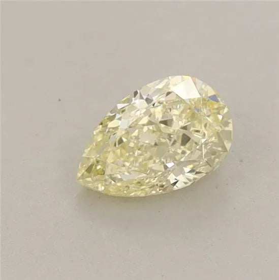 0.53ct Pear Lab Grown Diamond (Colour Fancy Light Yellow, Clarity VS1, IGI Certified)