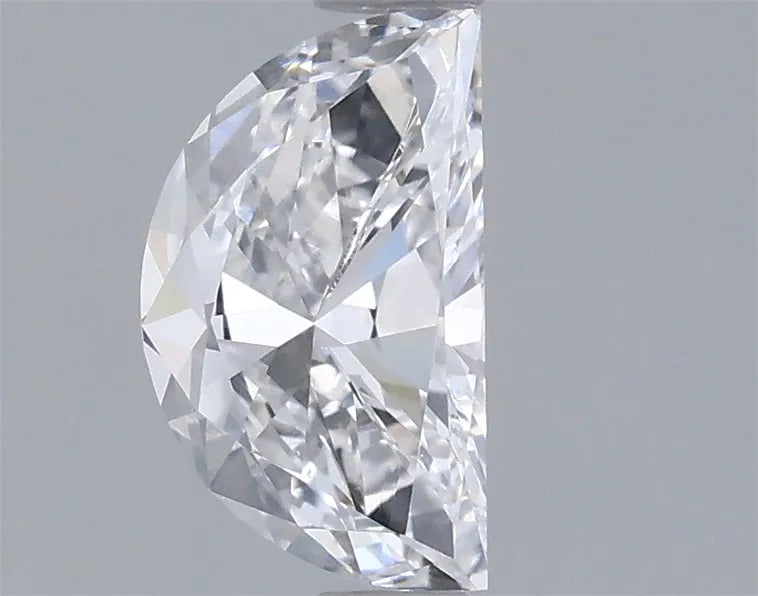 0.55ct Half moon Lab Grown Diamond (Colour D, Clarity VVS2, IGI Certified)