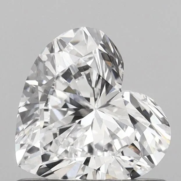 0.67ct Heart Lab Grown Diamond (Colour D, Clarity VS1, IGI Certified)