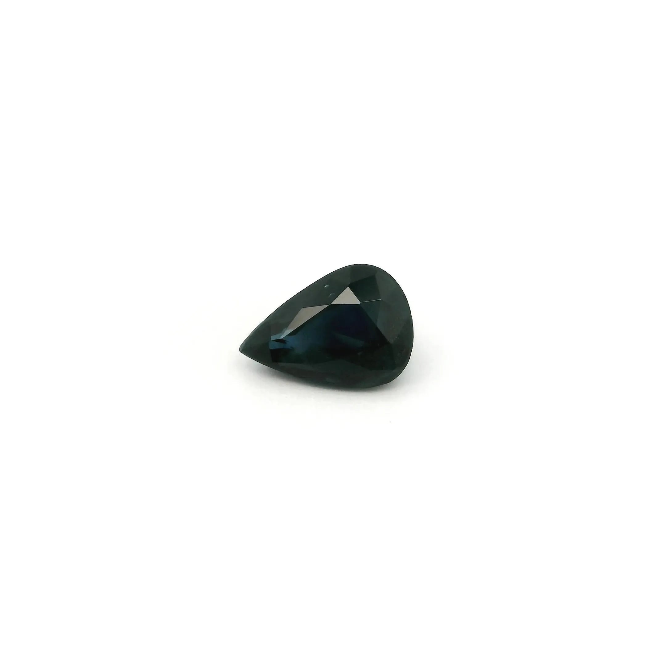 0.79ct Pear Natural Sapphire (Colour Blue, Clarity Eye Clean, Cut Faceted)