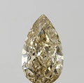 0.97ct Pear Natural Diamond (Colour Fancy Light, Clarity SI1, GIA Certified)