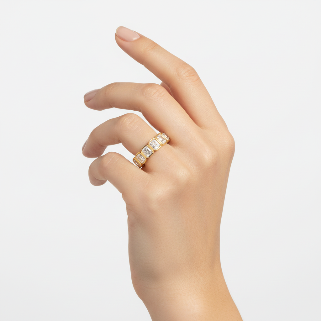 The North/South OMC Eternity Band