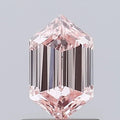 1.00ct Hexagonal Lab Grown Diamond (Colour Fancy Intense Pink, Clarity VVS2, IGI Certified)