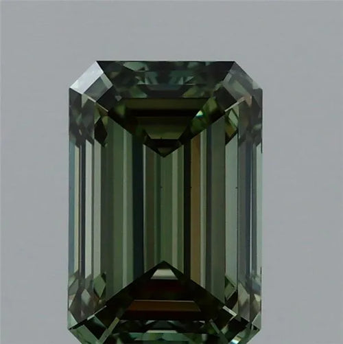 1.01ct Emerald Lab Grown Diamond (Colour Fancy Vivid Green, Clarity VS1, IGI Certified)