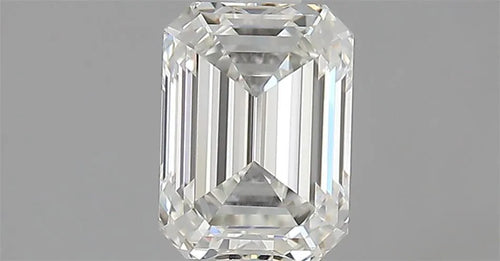 1.01ct Emerald Natural Diamond (Colour H, Clarity FL, GIA Certified)