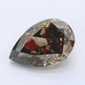 1.01ct Pear Lab Grown Diamond (Colour Fancy Brown, Clarity VVS2, IGI Certified)