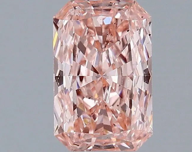 1.01ct Radiant Lab Grown Diamond (Colour Fancy Vivid Pink, Clarity SI1, IGI Certified)