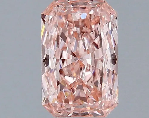 1.01ct Radiant Lab Grown Diamond (Colour Fancy Vivid Pink, Clarity SI1, IGI Certified)