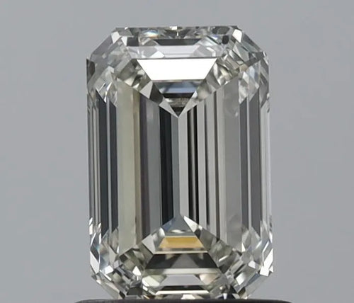 1.02ct Emerald Natural Diamond (Colour J, Clarity VS1, Cut VG, IGI Certified)