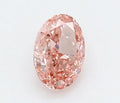 1.04ct Oval Lab Grown Diamond (Colour Fancy Vivid Pink, Clarity VVS2, IGI Certified)