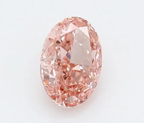 1.04ct Oval Lab Grown Diamond (Colour Fancy Vivid Pink, Clarity VVS2, IGI Certified)