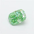 1.10ct Cushion modified Lab Grown Diamond (Colour Fancy Vivid Green, Clarity VVS2, IGI Certified)