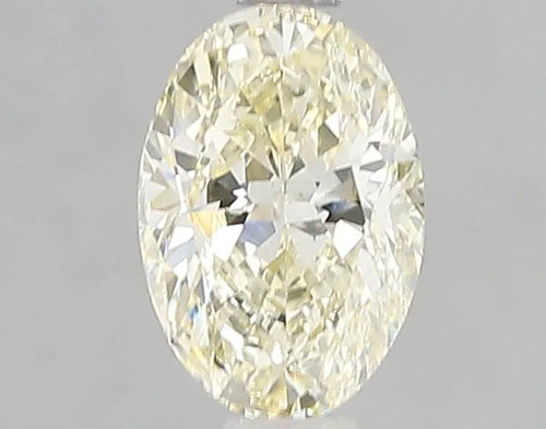 1.13ct Oval Lab Grown Diamond (Colour Fancy Light Yellow, Clarity VS1, IGI Certified)