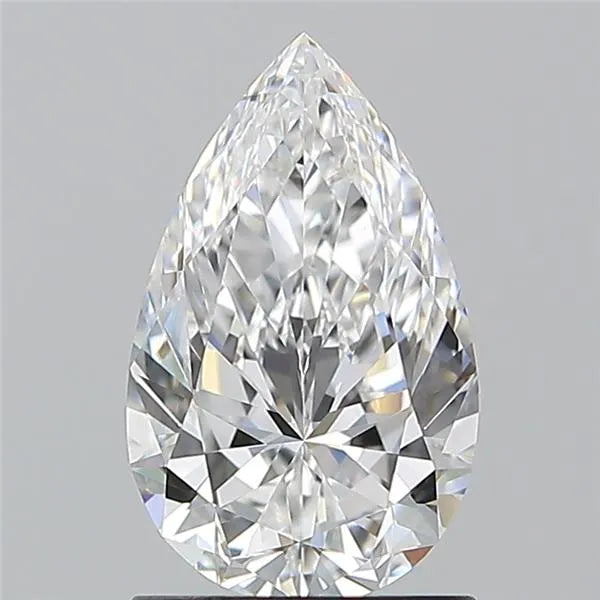 1.30ct Pear Natural Diamond (Colour E, Clarity VVS2, GIA Certified)