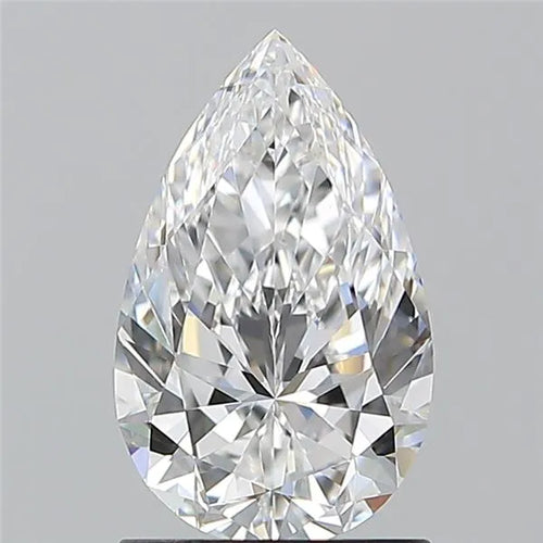1.30ct Pear Natural Diamond (Colour E, Clarity VVS2, GIA Certified)
