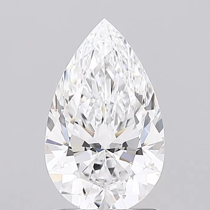 1.32ct Pear Lab Grown Diamond (Colour D, Clarity FL, Cut EX, IGI Certified)