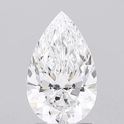 1.32ct Pear Lab Grown Diamond (Colour D, Clarity FL, Cut EX, IGI Certified)