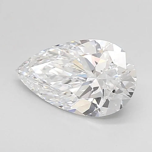 1.35ct Pear Lab Grown Diamond (Colour D, Clarity IF, Cut EX, IGI Certified)