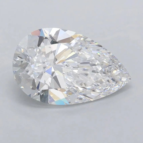 1.38ct Pear Lab Grown Diamond (Colour D, Clarity FL, IGI Certified)