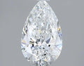 1.40ct Pear Lab Grown Diamond (Colour E, Clarity IF, IGI Certified)