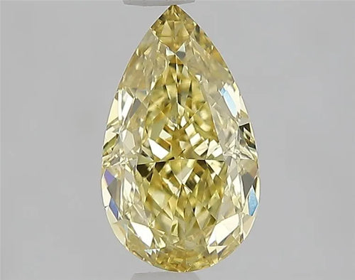 1.53ct Pear Lab Grown Diamond (Colour Fancy Intense Yellow, Clarity VS1, IGI Certified)