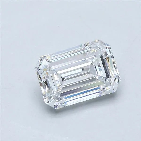1.78ct Emerald Natural Diamond (Colour D, Clarity FL, Cut EX, GIA Certified)