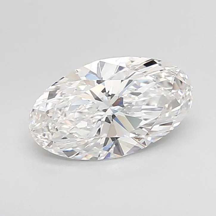 1.83ct Oval Lab Grown Diamond (Colour D, Clarity VVS2, IGI Certified)