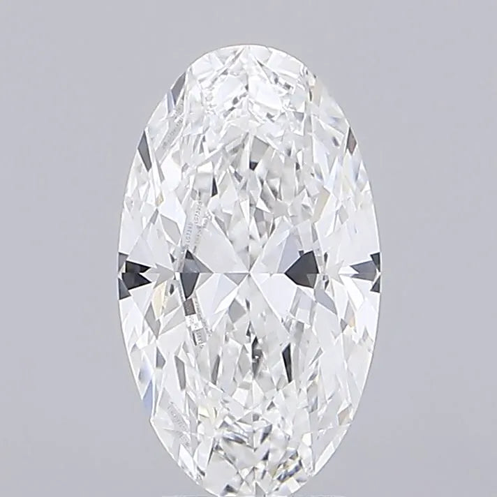 2.00ct Oval Lab Grown Diamond (Colour E, Clarity VS1, IGI Certified)