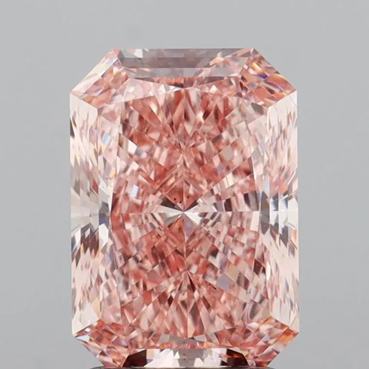 2.06ct Radiant Lab Grown Diamond (Colour Fancy Intense Pink, Clarity VS2, IGI Certified)
