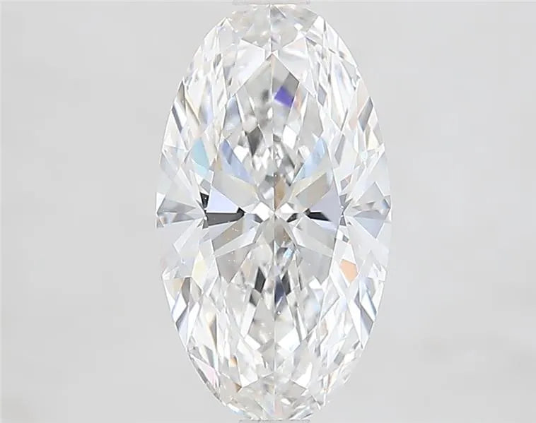 2.09ct Oval Lab Grown Diamond (Colour E, Clarity VVS2, IGI Certified)