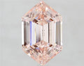 2.58ct Hexagonal Lab Grown Diamond (Colour Fancy Intense Pink, Clarity VVS2, IGI Certified)