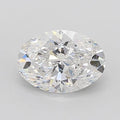 2.80ct Oval Lab Grown Diamond (Colour D, Clarity VVS1, IGI Certified)