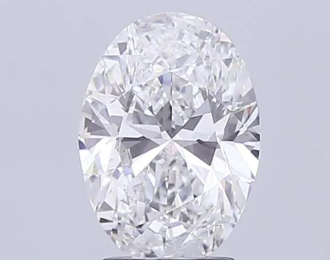 2.82ct Oval Lab Grown Diamond (Colour E, Clarity VVS2, IGI Certified)