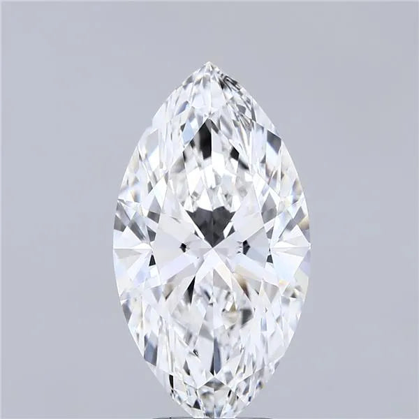 3.00ct Marquise Lab Grown Diamond (Colour D, Clarity VVS2, IGI Certified)