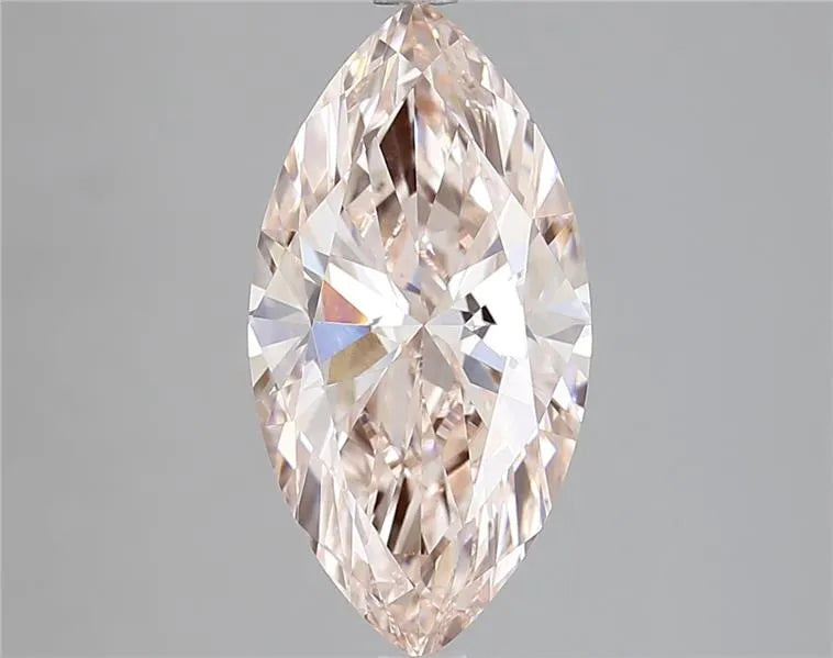 3.01ct Marquise Lab Grown Diamond (Colour Fancy Intense Pink, Clarity VVS2, IGI Certified)