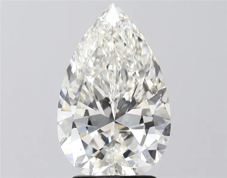 3.01ct Pear Lab Grown Diamond (Colour G, Clarity VVS2, IGI Certified)