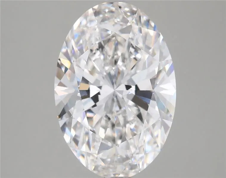 3.09ct Oval Lab Grown Diamond (Colour F, Clarity VVS2, IGI Certified)