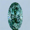 3.10ct Oval Lab Grown Diamond (Colour Fancy Vivid Green, Clarity VVS2, IGI Certified)