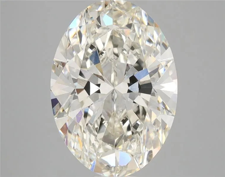 3.14ct Oval Lab Grown Diamond (Colour H, Clarity VS1, IGI Certified)