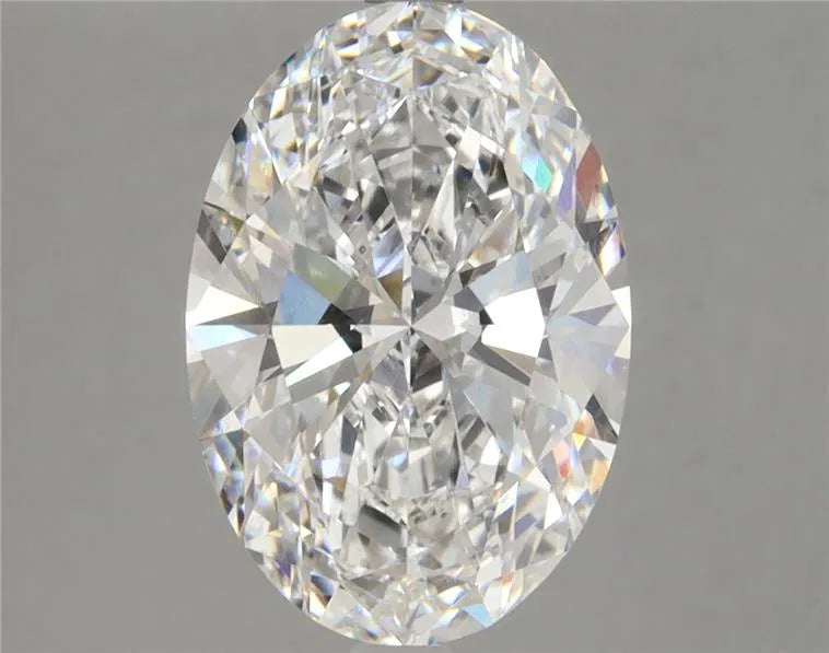 3.83ct Oval Lab Grown Diamond (Colour F, Clarity VS1, IGI Certified)