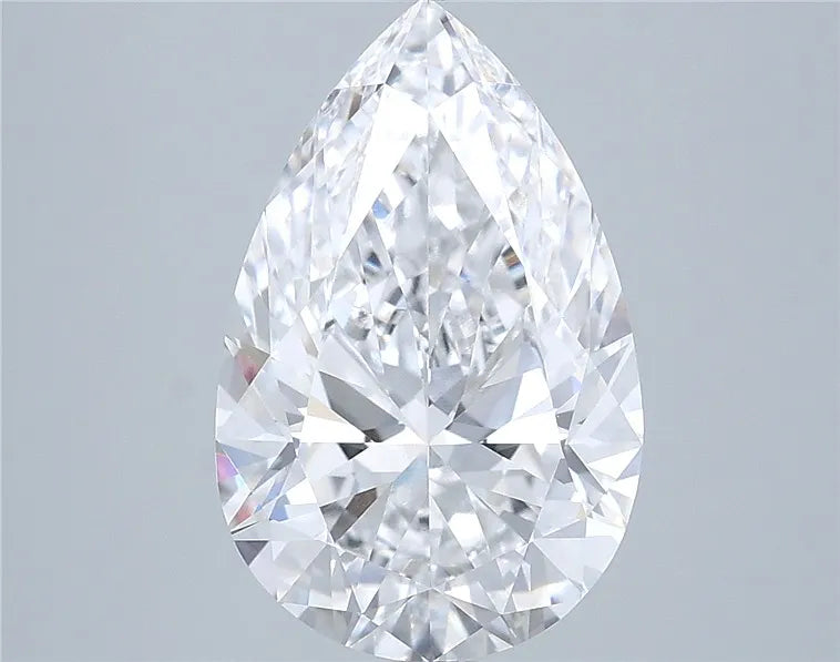 4.02ct Pear Lab Grown Diamond (Colour D, Clarity VVS1, IGI Certified)