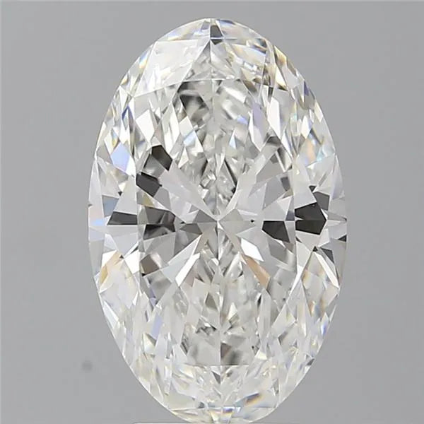 4.06ct Oval Lab Grown Diamond (Colour F, Clarity VVS2, IGI Certified)