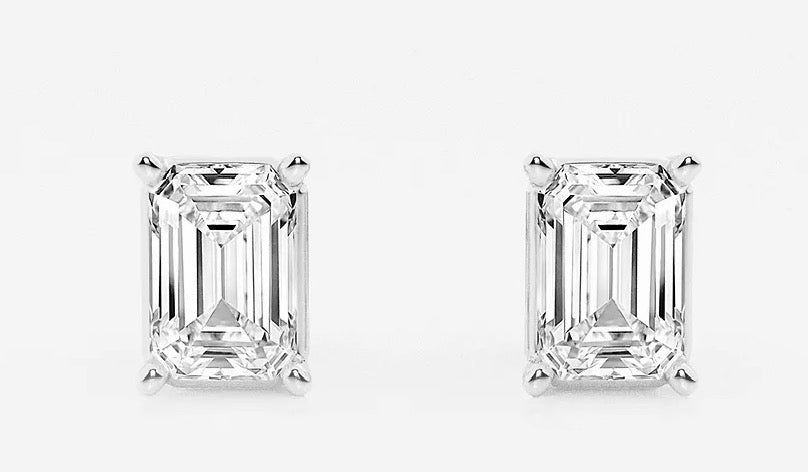 The Hope Emerald Stud