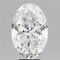 5.01ct Oval Lab Grown Diamond (Colour D, Clarity VVS2, IGI Certified)