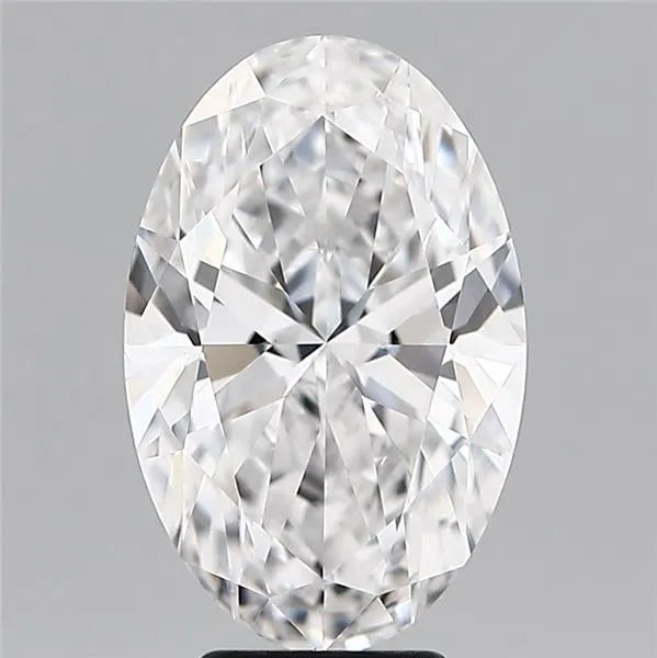5.01ct Oval Lab Grown Diamond (Colour D, Clarity VVS2, IGI Certified)