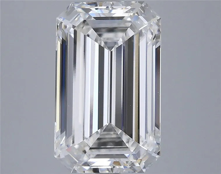 5.52ct Emerald Lab Grown Diamond (Colour F, Clarity VS1, IGI Certified)